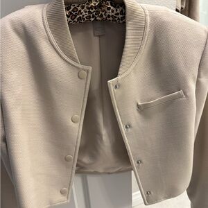 HM tan jacket blazer small new